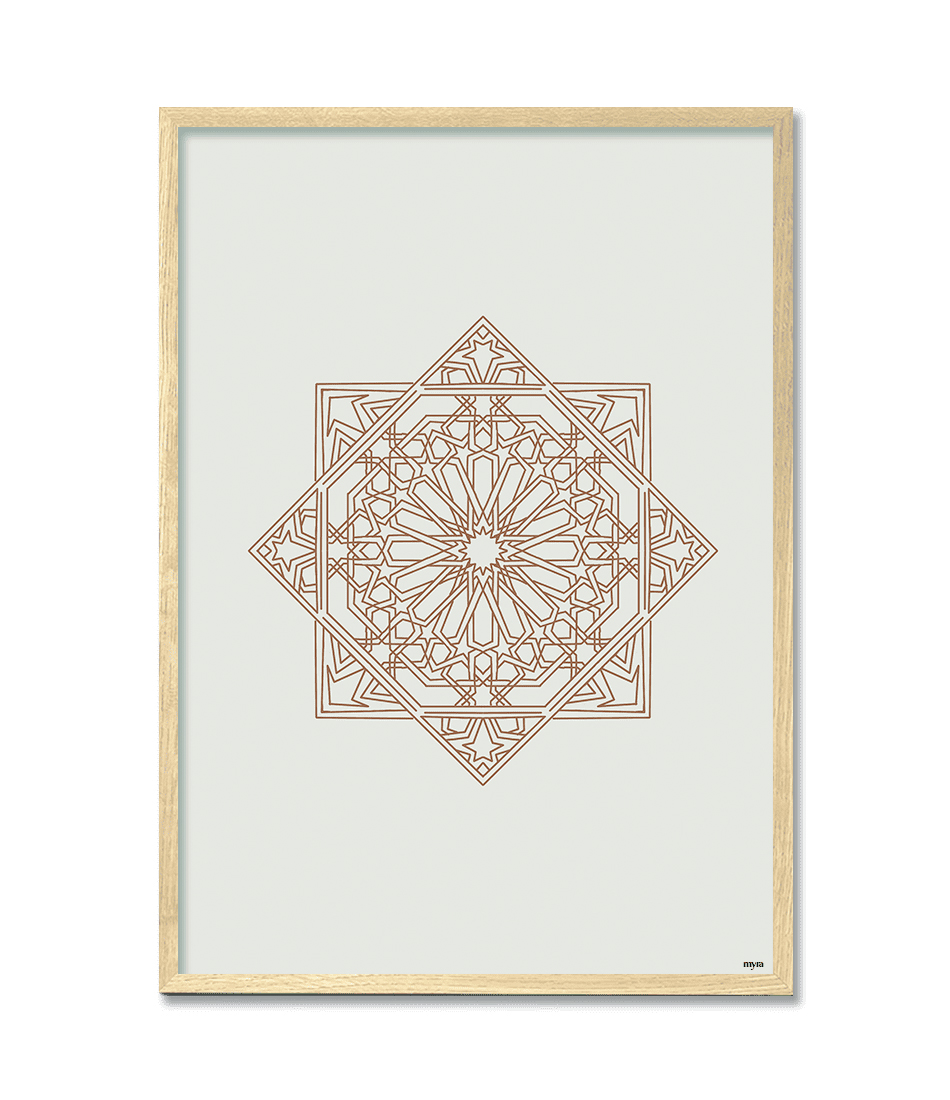 Islamic Star Beige