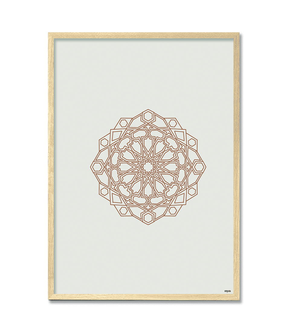 Islamic Flower Beige